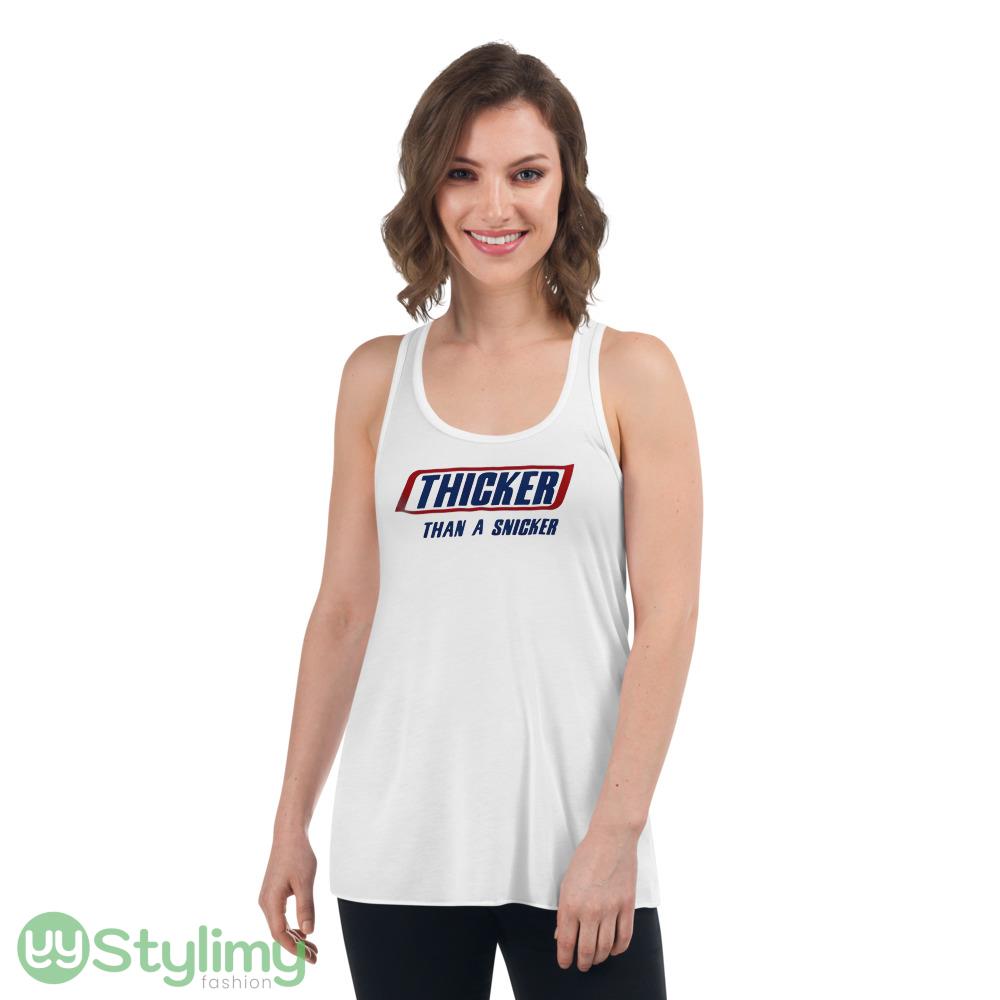 Thicker than a sinker t shirt Thicker than a sinker unisex shirt 4 Thicker than a sinker t shirt Thicker than a sinker unisex shirt - Women's Flowy Racerback Tank