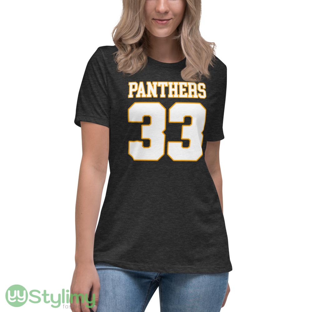 Tim Riggins Jersey Friday shirt Panthers 33 t shirt 9 Tim Riggins Jersey Friday shirt Panthers 33 t shirt - Women's Relaxed Short Sleeve Jersey Tee-1