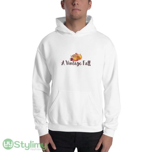 A Vintage Fall print best Sweatshirt T shirts - 18500 Unisex Heavy Blend Hooded Sweatshirt