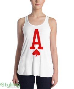 Ace Card T shirt - 8800 Women's Flowy Racerback Tank