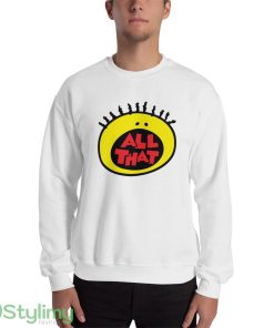 All That design white T shirts for men and women - 18000 Unisex Heavy Blend Crewneck Sweatshirt