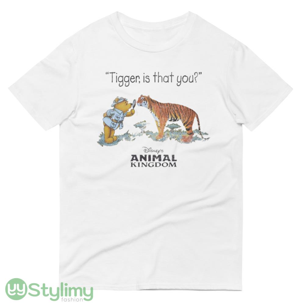 Animal Kingdom Vintage Style Tigger is That You Pooh WDW Parks Unisex Tee graphics T shirts 5 Animal Kingdom Vintage Style Tigger is That You Pooh WDW Parks Unisex Tee graphics T shirts - 980 Lightweight Fashion Short Sleeve T-Shirt