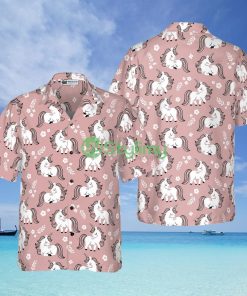 Baby Unicorn In The Magic Forest Hawaiian Shirt - Baby Unicorn In The Magic Forest Hawaiian Shirt