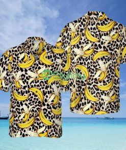 Banana On Leopard Pattern Hawaiian Shirt - Banana On Leopard Pattern Hawaiian Shirt