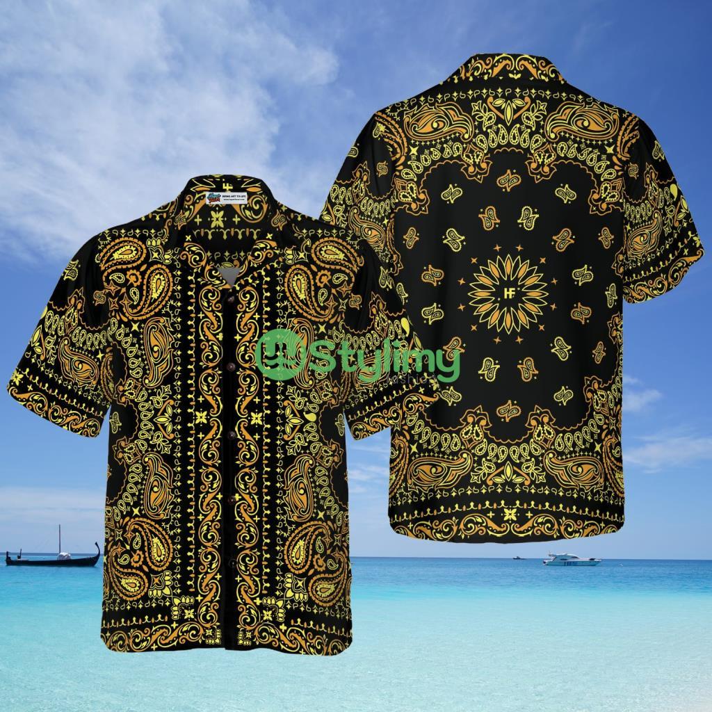 Bandana Royalty Pattern Hawaiian Shirt 2 Bandana Royalty Pattern Hawaiian Shirt - Bandana Royalty Pattern Hawaiian Shirt