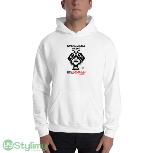 Bitter Campari print best Sweatshirt T shirts - 18500 Unisex Heavy Blend Hooded Sweatshirt