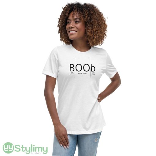 Boobs print best Sweatshirt T shirts - 6400 Women's Relaxed Short Sleeve Jersey Tee
