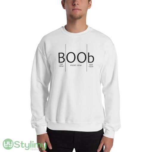 Boobs print best Sweatshirt T shirts - 18000 Unisex Heavy Blend Crewneck Sweatshirt
