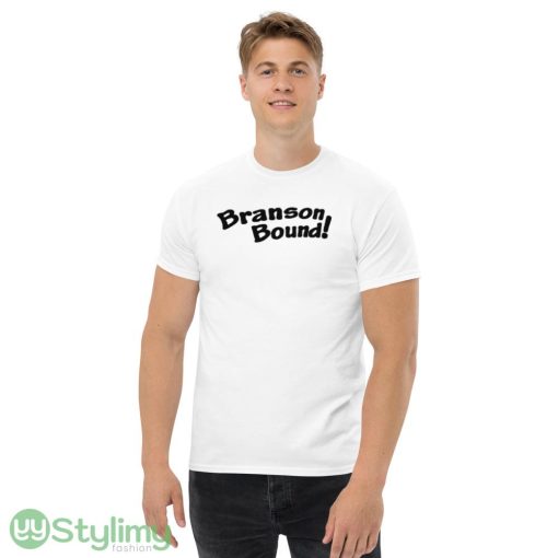Branson Bound Out Of Her League design white T shirts for men and women - Men’s Classic Tee Gildan 5000