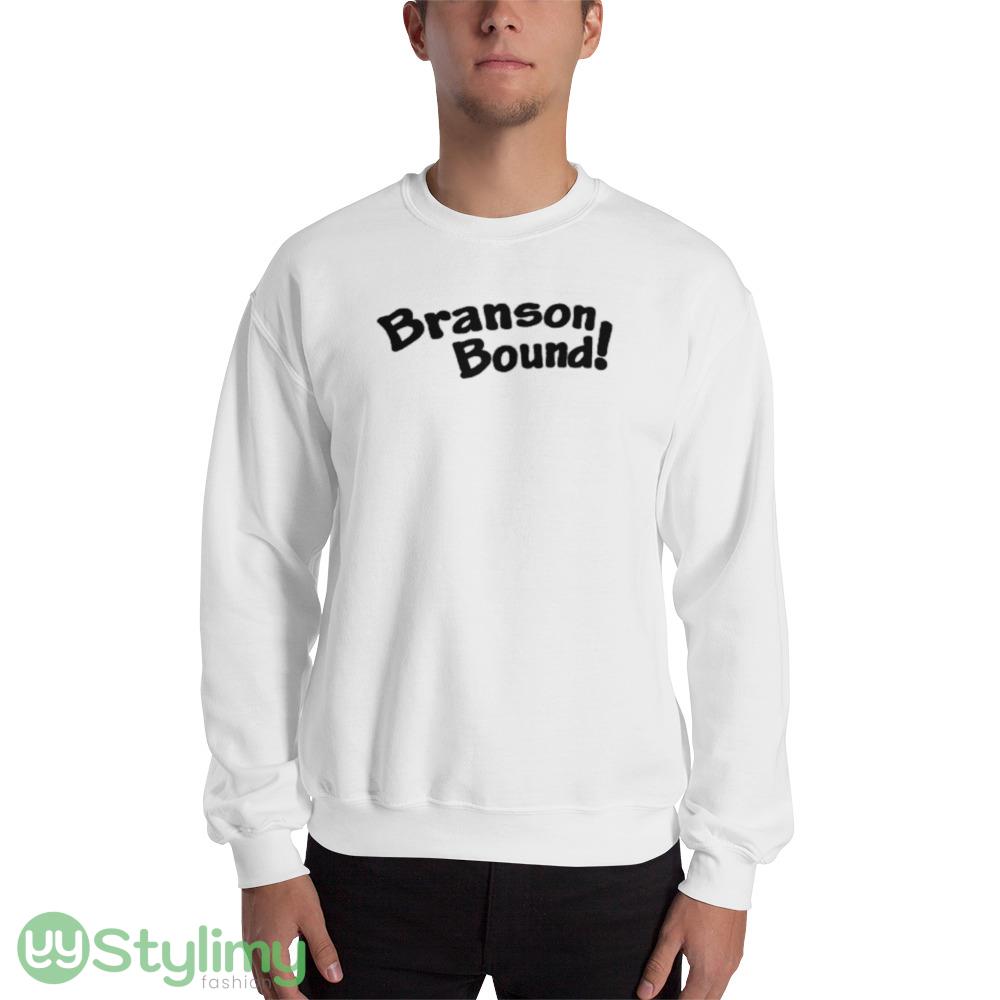 Branson Bound Out Of Her League design white T shirts for men and women 8 Branson Bound Out Of Her League design white T shirts for men and women - 18000 Unisex Heavy Blend Crewneck Sweatshirt