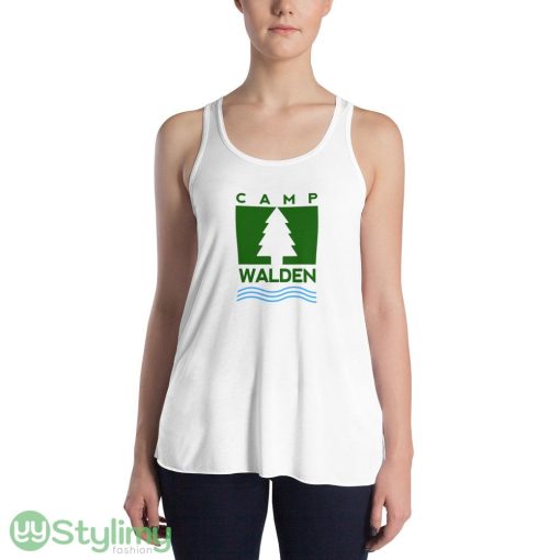 Camp Walden Pocket print best Sweatshirt T shirts - 8800 Women's Flowy Racerback Tank
