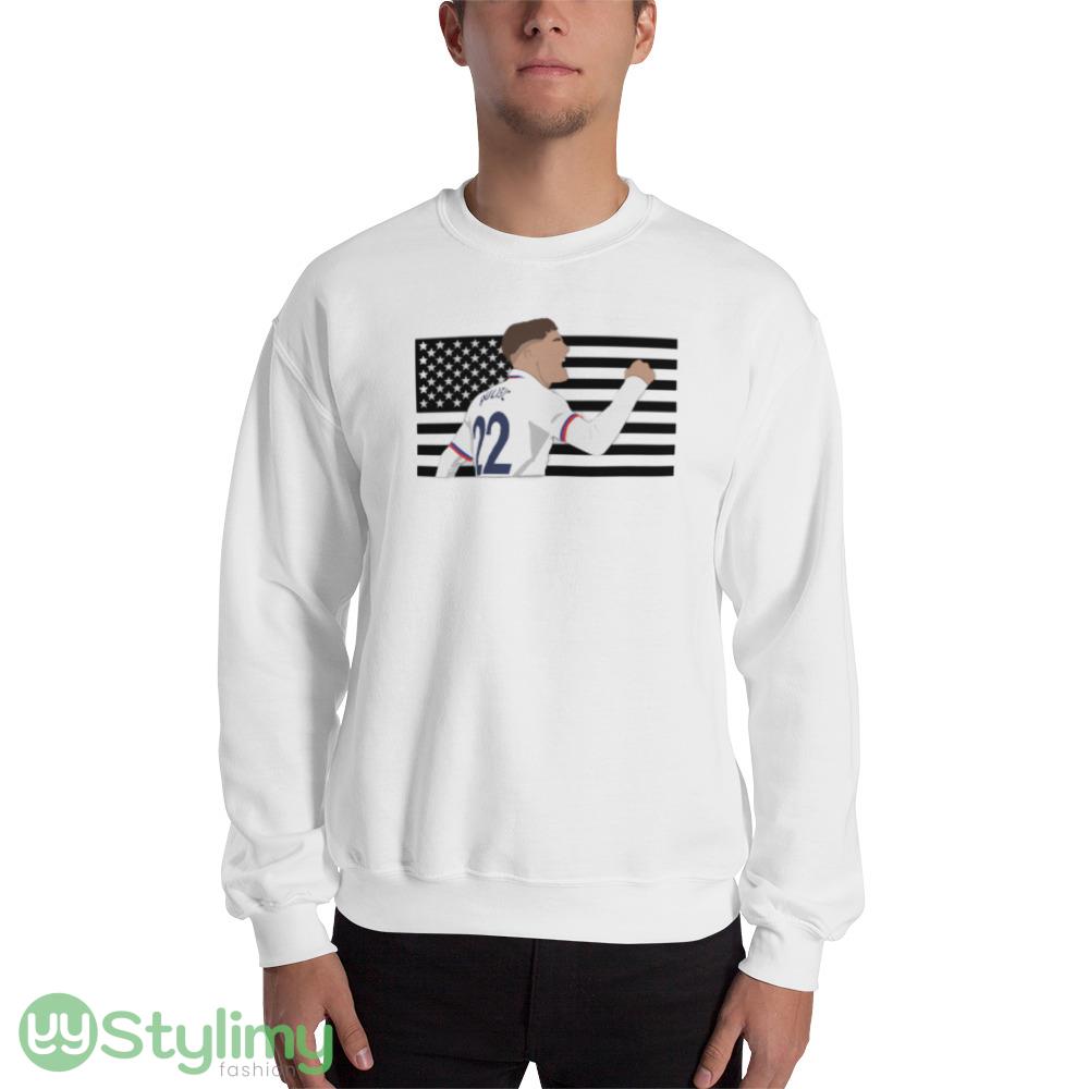 Christian Pulisic US Flag print best Sweatshirt T shirts 8 Christian Pulisic US Flag print best Sweatshirt T shirts - 18000 Unisex Heavy Blend Crewneck Sweatshirt