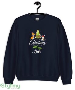 Christmas Family X-mas With The Tribe Woodland Critters Sweatshirt Hoodie gift for Christmas - 18000 Unisex Heavy Blend Crewneck Sweatshirt-1