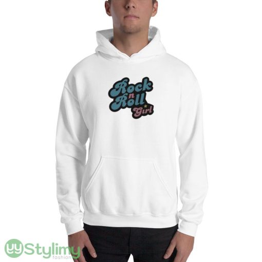 Darla Rock n Roll Girl print best Sweatshirt T shirts - 18500 Unisex Heavy Blend Hooded Sweatshirt