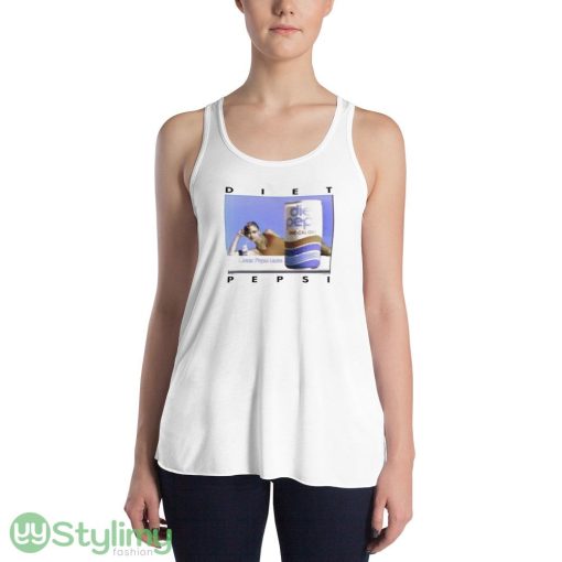 Diet Pepsi 80s ad print best Sweatshirt T shirts - 8800 Women's Flowy Racerback Tank