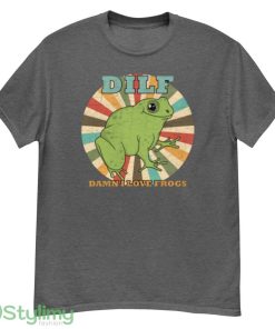DILF Damn I Love Frogs Vintage T Shirt - G500 Men’s Classic T-Shirt-1