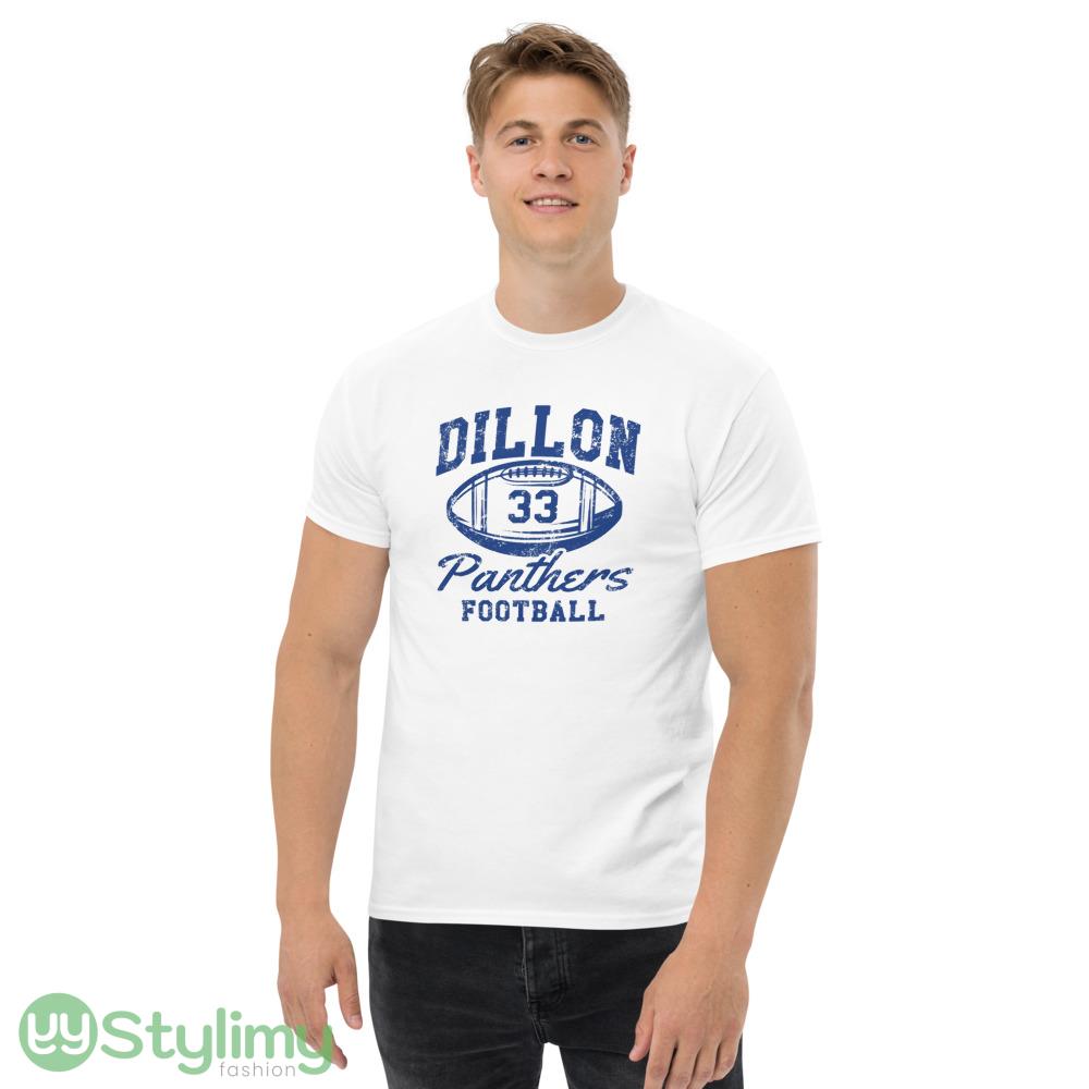 Dillon Panthers Football design white T shirts for men and women 6 Dillon Panthers Football design white T shirts for men and women - Men’s Classic Tee Gildan 5000