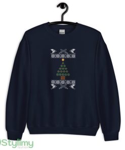 Dnd ugly Christmas sweater Long Sleeve Sweatshirt gift for Christmas - 18000 Unisex Heavy Blend Crewneck Sweatshirt-1