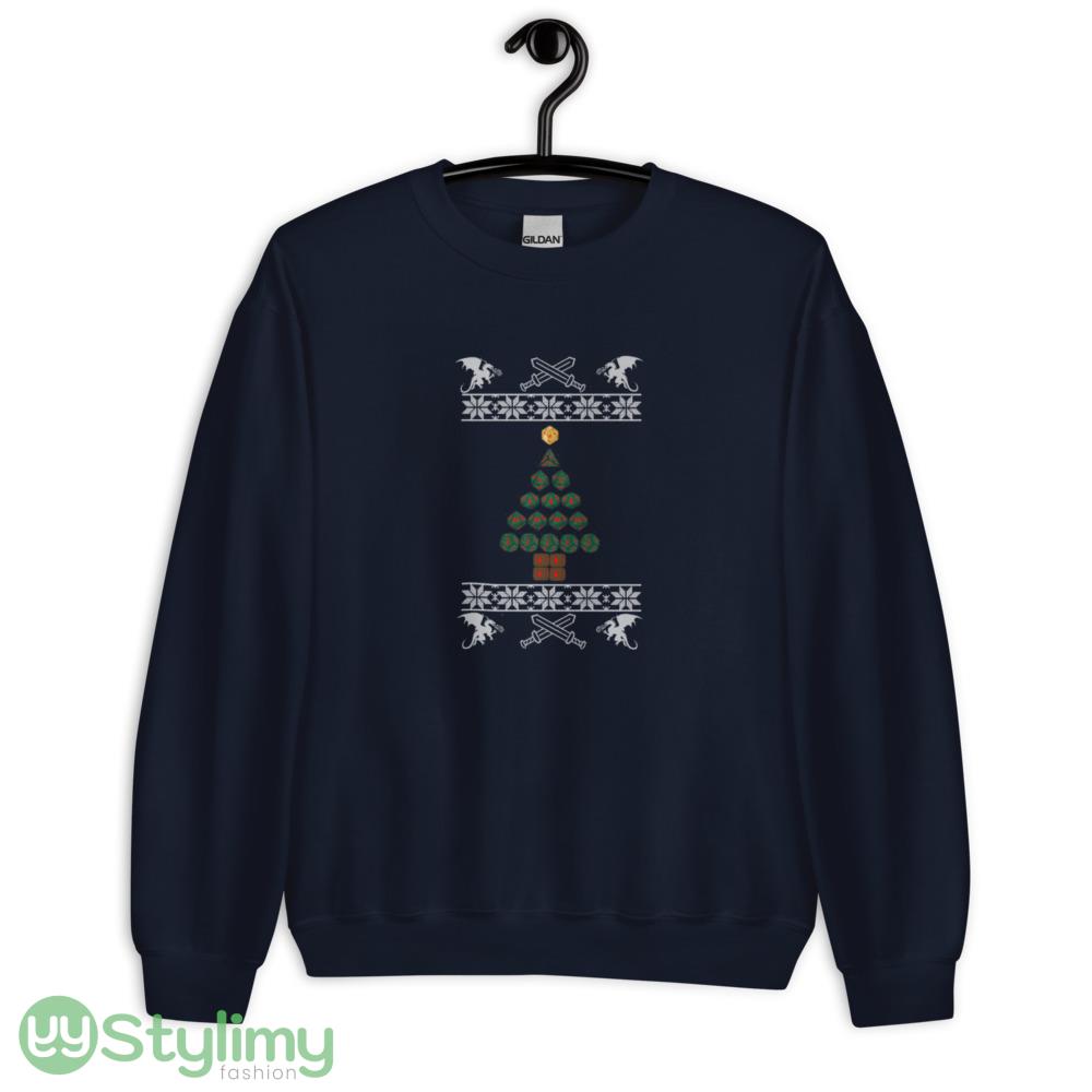 Dnd ugly Christmas sweater Long Sleeve Sweatshirt gift for Christmas 7 Dnd ugly Christmas sweater Long Sleeve Sweatshirt gift for Christmas - 18000 Unisex Heavy Blend Crewneck Sweatshirt-1