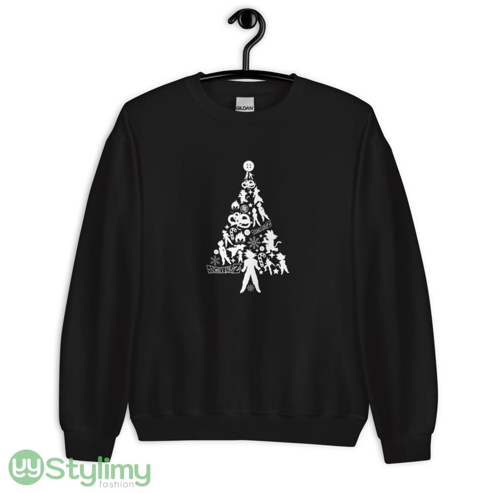 Dragon Ball Z Christmas Tree Silhouette White Sweatshirt gift for Christmas 3 Dragon Ball Z Christmas Tree Silhouette White Sweatshirt gift for Christmas - 18000 Unisex Heavy Blend Crewneck Sweatshirt