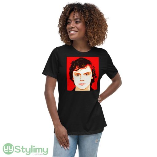evan peters ideas funny black T shirts for mens and womens - 6400 Women's Relaxed Short Sleeve Jersey Tee