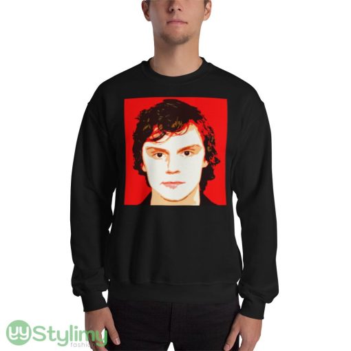 evan peters ideas funny black T shirts for mens and womens - 18000 Unisex Heavy Blend Crewneck Sweatshirt