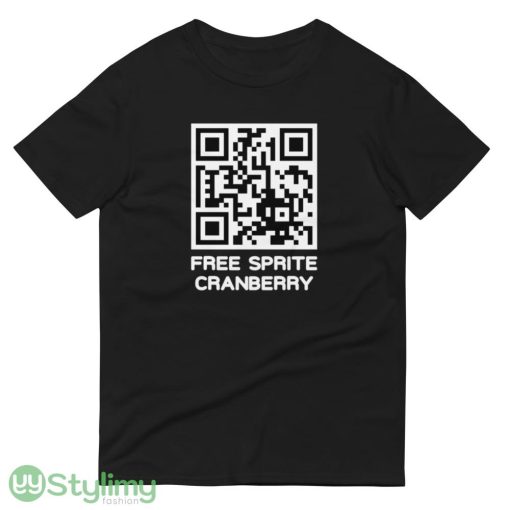 Free Sprite Cranberry QR Code ideas funny black T shirts for mens and womens - 980 Lightweight Fashion Short Sleeve T-Shirt