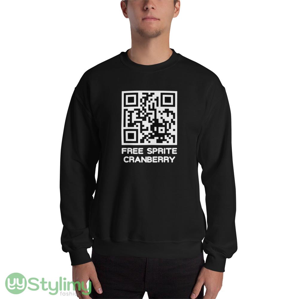 Free Sprite Cranberry QR Code ideas funny black T shirts for mens and womens 9 Free Sprite Cranberry QR Code ideas funny black T shirts for mens and womens - 18000 Unisex Heavy Blend Crewneck Sweatshirt