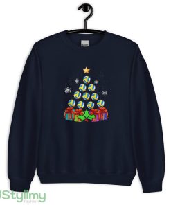 Funny Volleyball Christmas Tree Decor Gift Xmas Stockings Sweatshirt gift for Christmas - 18000 Unisex Heavy Blend Crewneck Sweatshirt-1