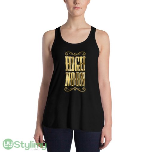 HIGH NOON ideas funny black T shirts for mens and womens - 8800 Women's Flowy Racerback Tank
