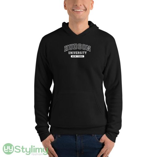 Hudson University ideas funny black T shirts for mens and womens - 3719 Unisex Fleece Pullover Hoodie