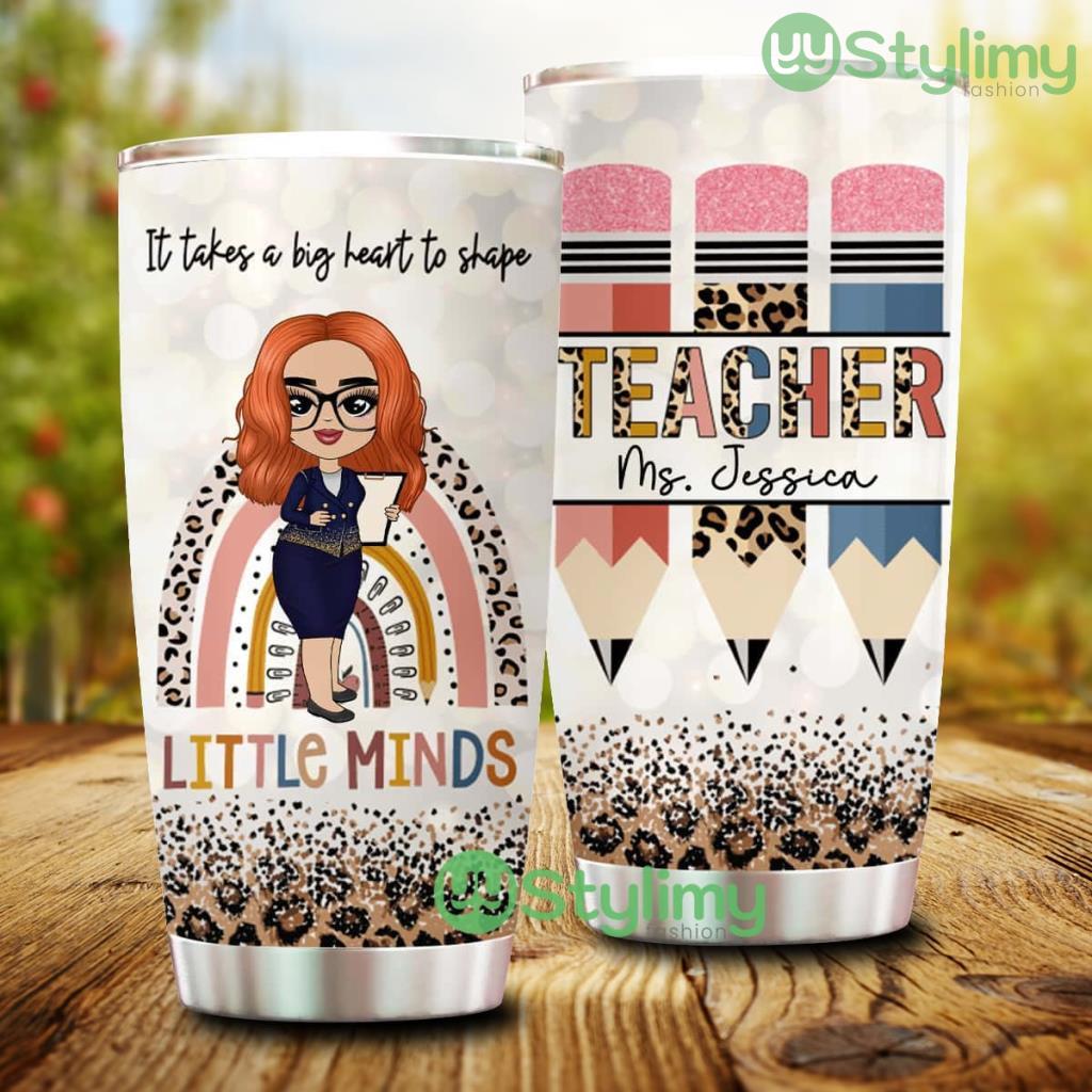 It Take A Big Heart To Shape, Personalized Back To School Tumbler 2 It Take A Big Heart To Shape, Personalized Back To School Tumbler - It Take A Big Heart To Shape, Personalized Back To School Tumbler