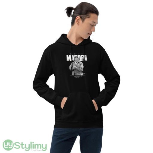John Madden logo graphics T shirts for mens and womens - 18500 Unisex Heavy Blend Hooded Sweatshirt