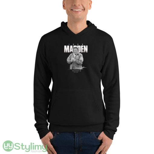 John Madden logo graphics T shirts for mens and womens - 3719 Unisex Fleece Pullover Hoodie