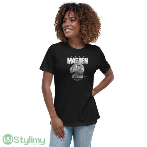 John Madden logo graphics T shirts for mens and womens - 6400 Women's Relaxed Short Sleeve Jersey Tee