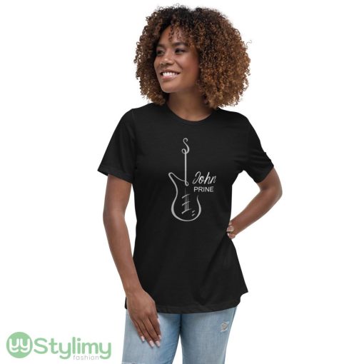 John Prine ideas funny black T shirts for mens and womens - 6400 Women's Relaxed Short Sleeve Jersey Tee