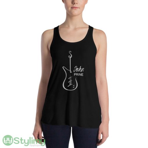 John Prine ideas funny black T shirts for mens and womens - 8800 Women's Flowy Racerback Tank