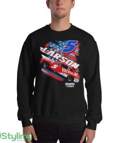 Kyle Larson 2023 Valvoline Patriotic Fuel Design T Shirts - 18000 Unisex Heavy Blend Crewneck Sweatshirt