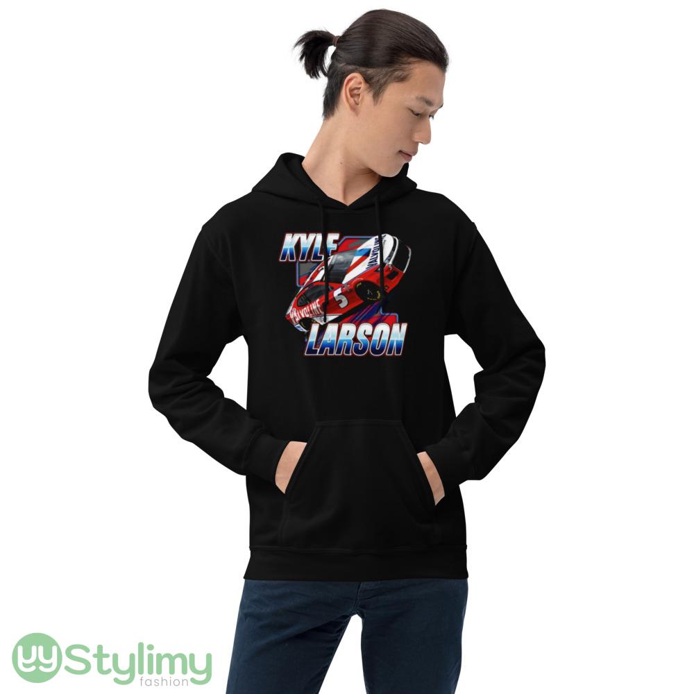 Kyle Larson #5 2023 Valvoline Blister Design T Shirts 2 Kyle Larson #5 2023 Valvoline Blister Design T Shirts - 18500 Unisex Heavy Blend Hooded Sweatshirt