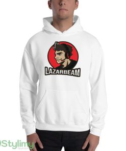 Lazarbeam Red Logo Youtuber shirt - 18500 Unisex Heavy Blend Hooded Sweatshirt