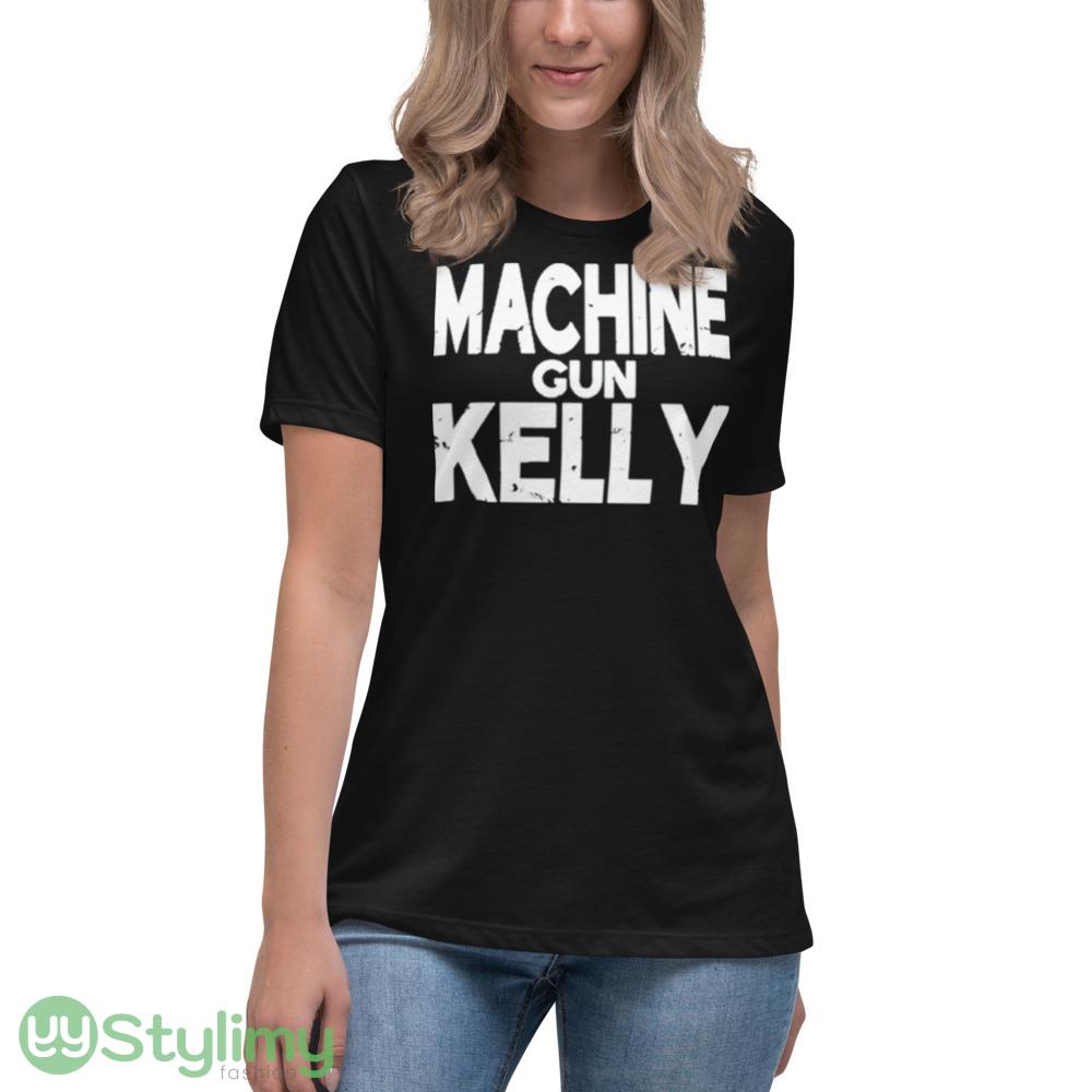 Machine Gun Kelly Embers Design T Shirts for Men And Women 3 Machine Gun Kelly Embers Design T Shirts for Men And Women - 6400 Women's Relaxed Short Sleeve Jersey Tee