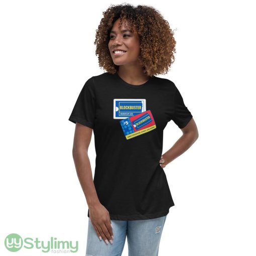 Make it a Blockbuster Night ideas funny black T shirts for mens and womens - 6400 Women's Relaxed Short Sleeve Jersey Tee