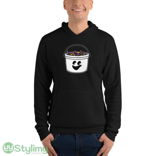 McBoo Trick or Treat Pail ideas funny black T shirts for mens and womens - 3719 Unisex Fleece Pullover Hoodie