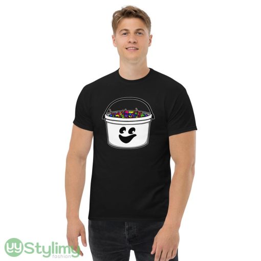 McBoo Trick or Treat Pail ideas funny black T shirts for mens and womens - Men’s Classic Tee Gildan 5000