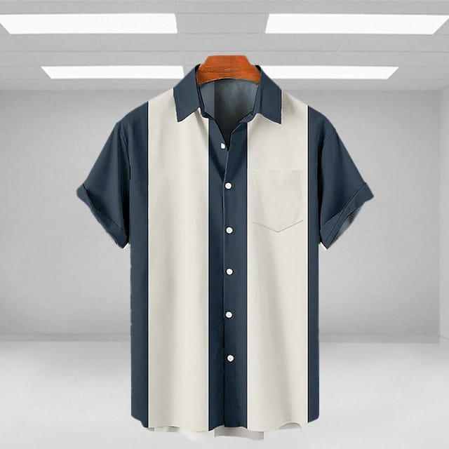 Mens Shirt Bowling Shirt Up Shirt Summer Shirt s Color Block Graphic Prints TurnHot Stamping Sports Hawaiian Clothing Fashion Hawaiian 1950s 2 Mens Shirt Bowling Shirt Up Shirt Summer Shirt s Color Block Graphic Prints TurnHot Stamping Sports Hawaiian Clothing Fashion Hawaiian 1950s - 080423-141947