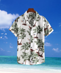 Mens Shirt Summer Hawaiian Shirt Graphic Shirt Aloha Shirt Coconut Tree Collar Outdoor Street Clothing Apparel Cotton Designer Casual Hawaiian - 120423-100935