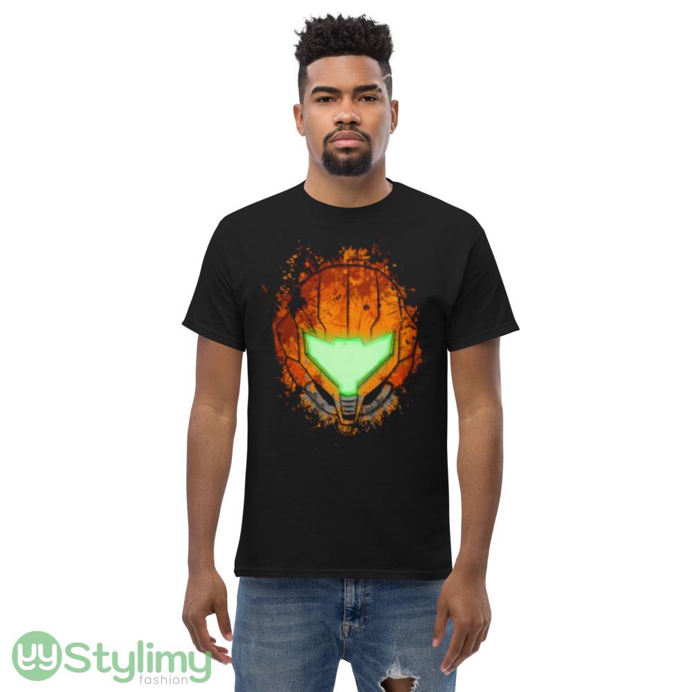 Metroid Prime Remaster Samus Aran Print T Shirts 6 Metroid Prime Remaster Samus Aran Print T Shirts - Men’s Classic Tee Gildan 5000