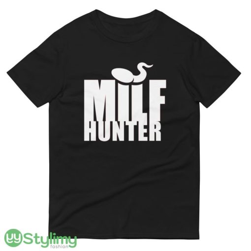 Milf Hunter white print design new T shirts for mens and womens - 980 Lightweight Fashion Short Sleeve T-Shirt