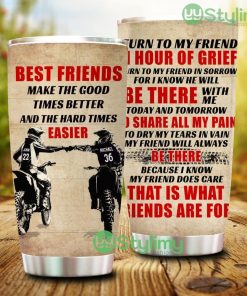 Motocross Best Friends Make The Good Times Better, Personalized Tumbler - Motocross Best Friends Make The Good Times Better, Personalized Tumbler