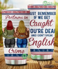 Partner In Crime Personalized Tumbler (2) - Partner In Crime Personalized Tumbler (2)